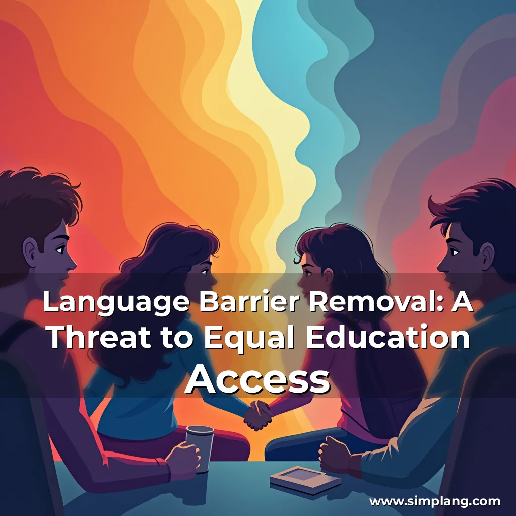 Read more about the article Language Barrier Removal: A Threat to Equal Education Access