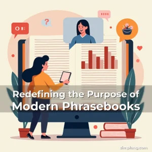 Artistic representation for Redefining the Purpose of Modern Phrasebooks