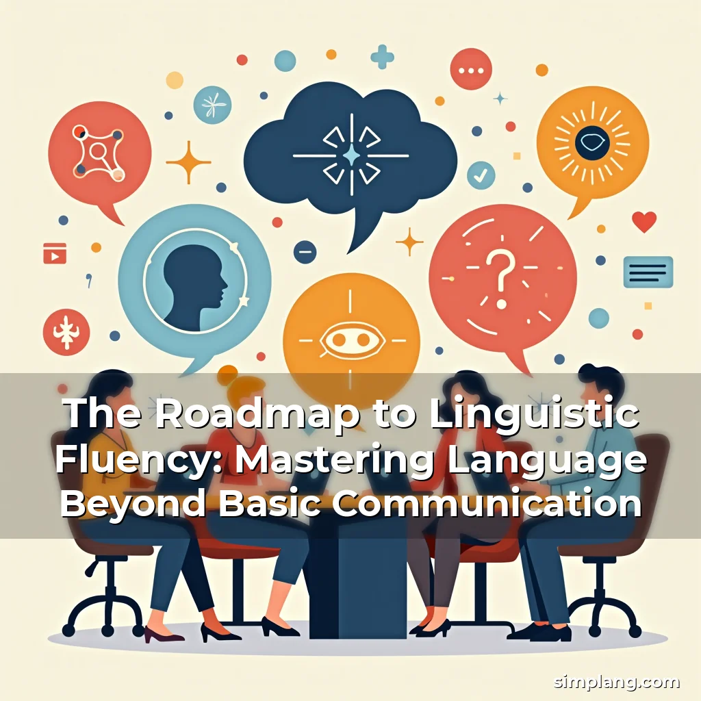 Read more about the article The Roadmap to Linguistic Fluency: Mastering Language Beyond Basic Communication